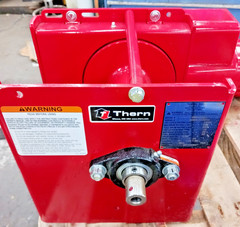 New Thern 3/4 HP Worm Spur Gear Electrical Winch 1100lbs Max 32 Fpm 4WS1MC 6″OD