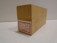 YOUNG BROS. STAMP WORKS 06271 STEEL STAMPS 1/4″ LETTERS A-Z