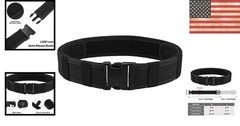 Durable 600D Nylon Tactical Belt with Quick Release Buckle – Universal Fit