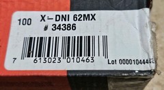 HILTI X-DNI 62MX 34386 – 62mm or 2-1/2” collated galvanized nails – 82 count