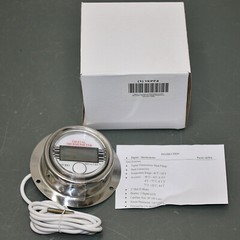 Digital Panel Mount Thermometer 1EPF4, 2″ Gauge, 39″ RTD Probe, -40° to 120° F