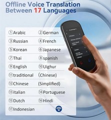 Language Ai Translator Device, Two Way Real-Time Voice Translation 138 Languages