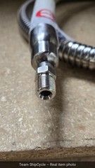 ITS Liquid Cylinder Hose 1/4 MNPT X 6 Ft Cryogenic Ultraflex Hose G2U