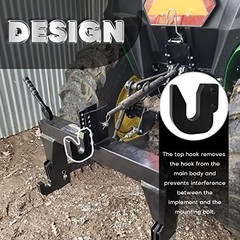 Quick Hitch Top Hook Cat 1 Fit for Tractor Attachment Removable