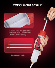 Fluid Extractor – 200Cc Multi-Purpose Syringe, Oil Suction Pump, Manual Extracti