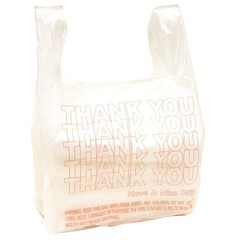 Small T-Shirt Carry-Out Bags, 7″ x 5″ x 15″ (2000 ct.)