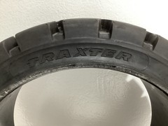Traxter 21x7x15 Press-On Solid Forklift Tire Smooth Cushion Industrial