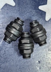(5) 5/32” 4mm PARKER LEGRIS 3116 04 00 Push-Fit Union 5/32 in PTC Bulkhead 5pcs