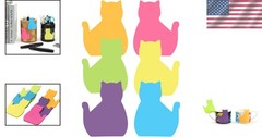 Cute Cat Sticky Notes – Ideal for School, Work, or Personal Use – 180 Sheets