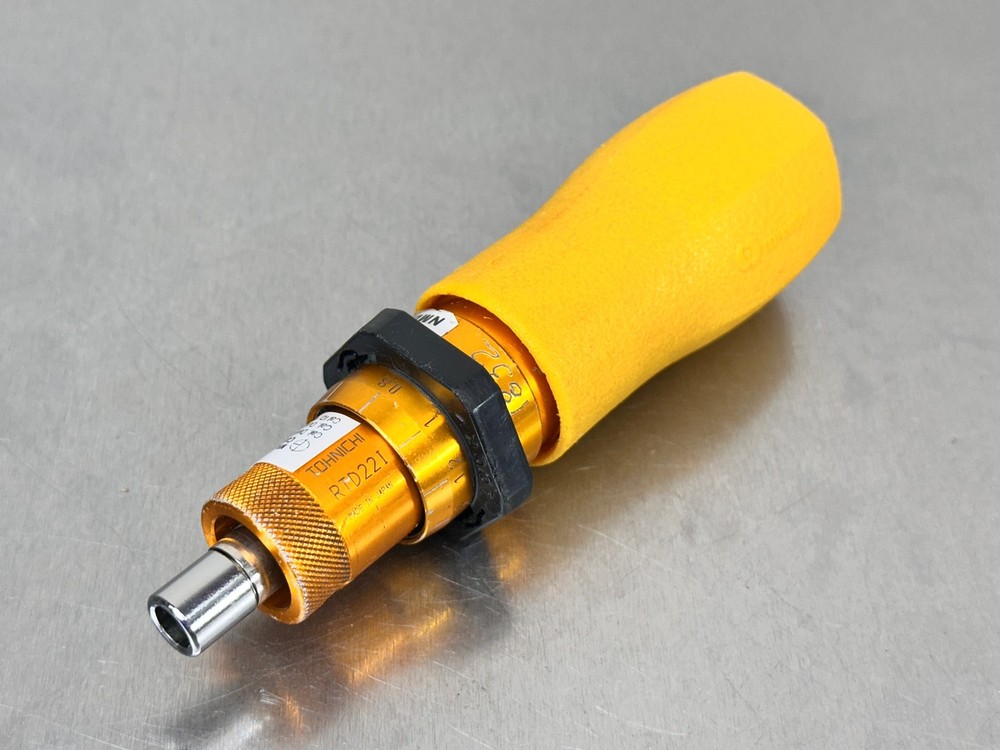 Tohnichi RTD22i Adjustable Torque Screwdriver Rotary Slip 6-22, 0.2lbf.in