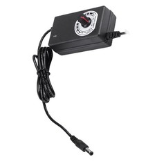 AC To DC Adapter 3‑12V 2A Adjustable Power Supply Motor Speed Controller Wit NEW