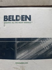 Belden Wire 8451-008 305 MTR 22AWG 2 Conductor CMR75C Cable Riser Gray 1000ft