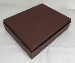 Gillio Firenze Compagna Personal 30mm Dark Brown Italian Leather Planner
