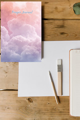 Clouds Prayer Journal | Guided Christian Notebook