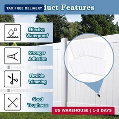 Vinyl Siding Repair Patch Kit, Vinyl Siding Repair Kit Self-Adhesive Vinyl Sidin