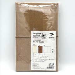 Traveler’s Company TO & FRO Edition Notebook Regular Size Leather Cover US STOCK