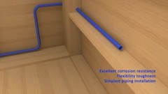 Efield 3/4″ PEX-B Tubing Kit with Brass Fittings, Clamps & Tools
