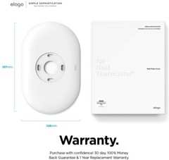Google Nest Wall Plate Cover for Google Nest Thermostat 2020 – elago® [White]
