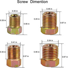 Muhize Upgraded Brake Line Tubing Kit – 25 Ft. of 3/16 Copper Coated Flexible Tu