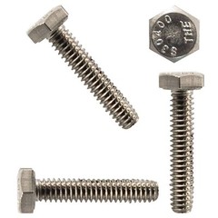 3/8-16 x 1″ Stainless Steel Bolts Hex Head Grade 18-8 Qty 100