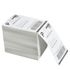 4×6 Thermal Printer Labels – 1000 Fanfold, Perforated, Strong Adhesive, Zebra…