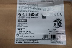 Siemens 3RT1075-6AF36 Ac Contactor 110-127v-ac 400a Amp 300hp