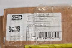 Hubbell Wiring Device Protrap Dropover Wide Channel 1.5″ Yellow 3′ Genuine OEM
