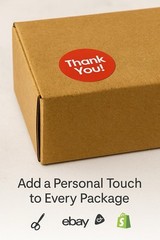 100 4×8 Color Bubble Mailers White Blue Teal Purple + 100 Thank You Stickers