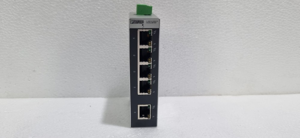 PHOENIX CONTACT 2891001 FL SWITCH SFNB 5TX INDUSTRIAL ETHERNET SWITCH