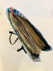 Japanese Cherry Blossom Dream Journal, Japan Journal Handmade Junk Journal