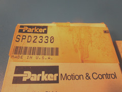 Parker Hydraulics Valve Subplate 2330, SPD Series, Manifold Block, SPD2330, USA
