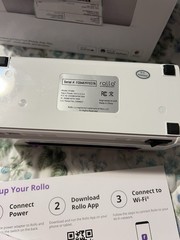 ALL 3-White Rollo X1040-Wireless Thermal Label Printer&Shipping Scale&500 Labels