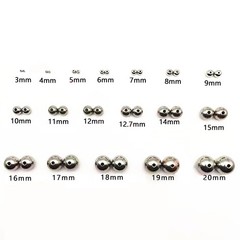 Stainless Steel Ball Bearing Bead Ball with holes Unthreaded OD 2mm – 10mm