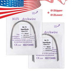 Dental Ortho Stainless Steel/NIti Super Elastic Arch Wires Round Ovoid Natural