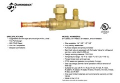 Diamondback BV-BB Series BV58BBSI Ball Valve 5/8″ OD with Insulation Sleeve