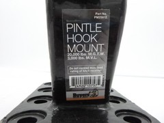 Buyers 3-Position Pintle Hook Mount 20000lbs MGTW PM25812 for 2 1/2″ Receivers