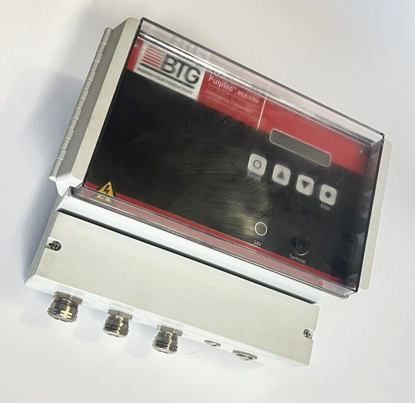 Btg MEK-2300 Jct-1100/a Pulptec Consistency 100-240v-ac Transmitter