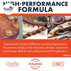 Multi-Use Lubricating Penetrant Oil – High-Performance, Rust Prevention, Non-Tox