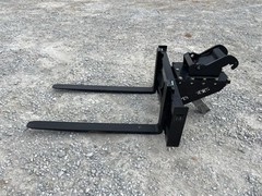 48″ 5,500 Pound Pallet Fork Attachment Fits Bobcat Quick X Change Mini Excavator