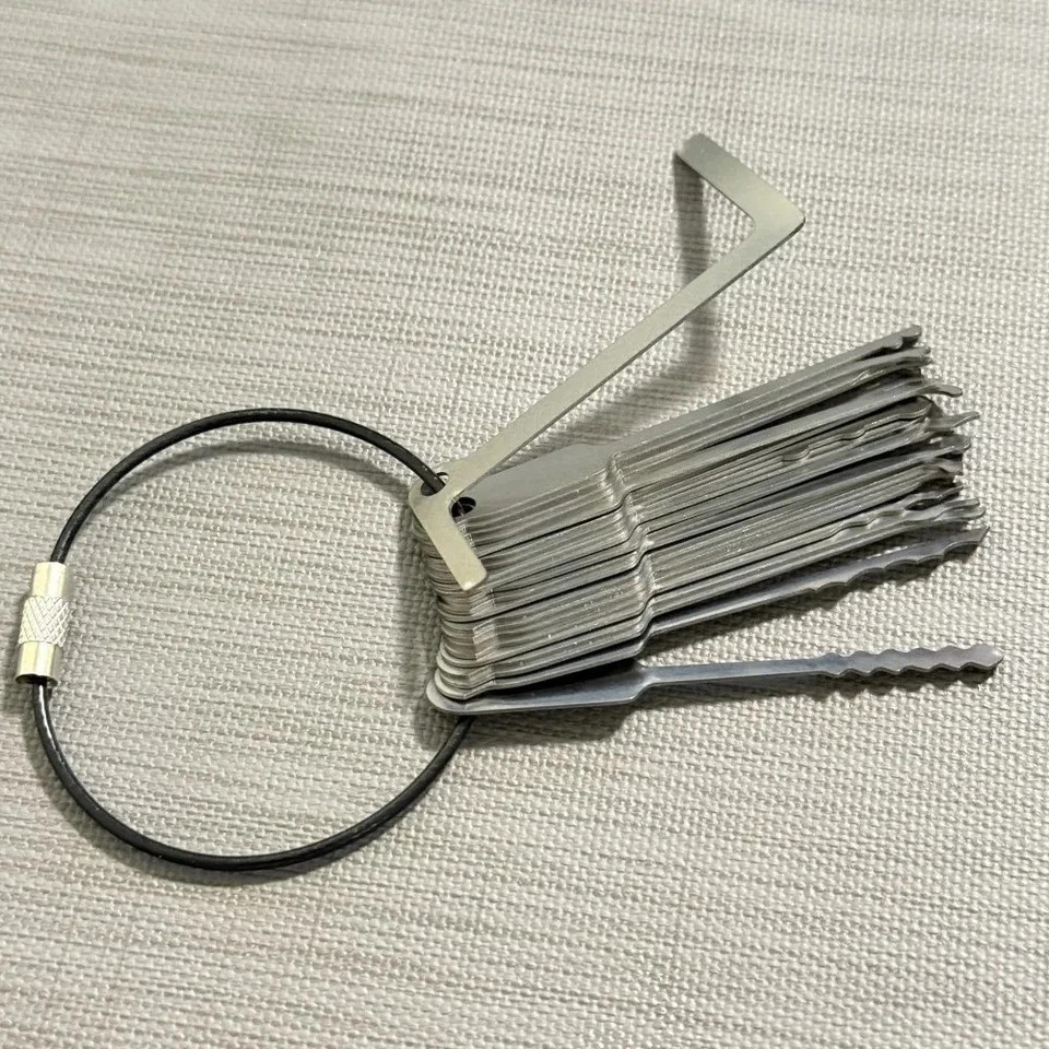 Door Opening Tool 22IN1 Universal Wrench Set Emergency Key Forgotten Kit