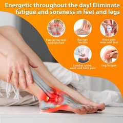 Work Boot Insoles for Standing All Day, High Arch Support Orthotic Shoe Inser…