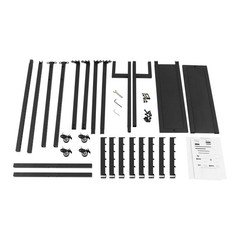 Clothing Display Rack Floor Standing Garment Rack 8 Arms Clothing Rack