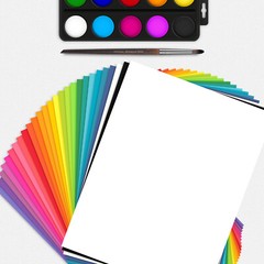 Lift-Off Lemon Bright Color Cardstock, 65lb Cover (176GSM), 8.5 x 11, 250 Sheets