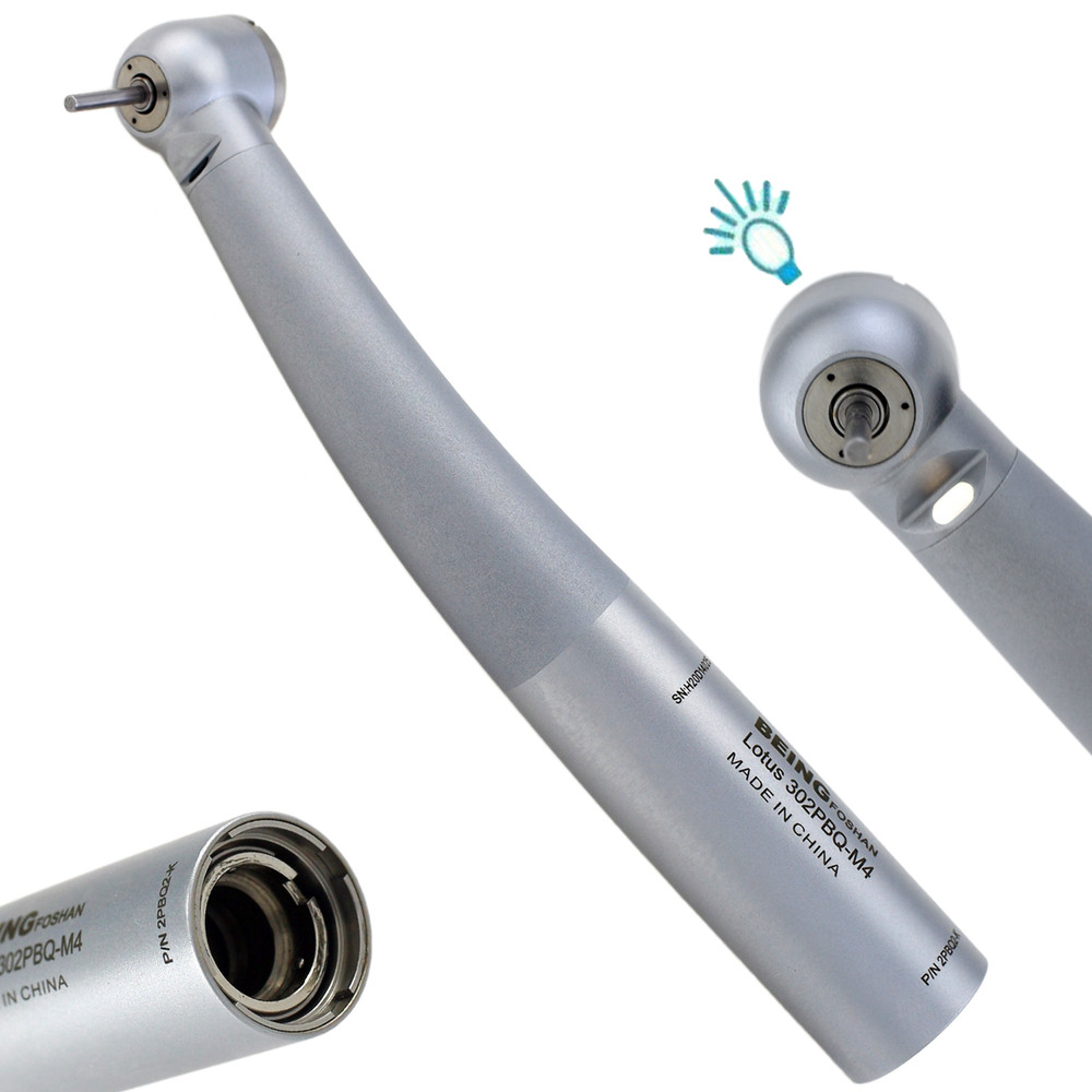 BEING Dental Fiber Optic LED Turbine High Speed Handpiece For KaVo NSK Coupling