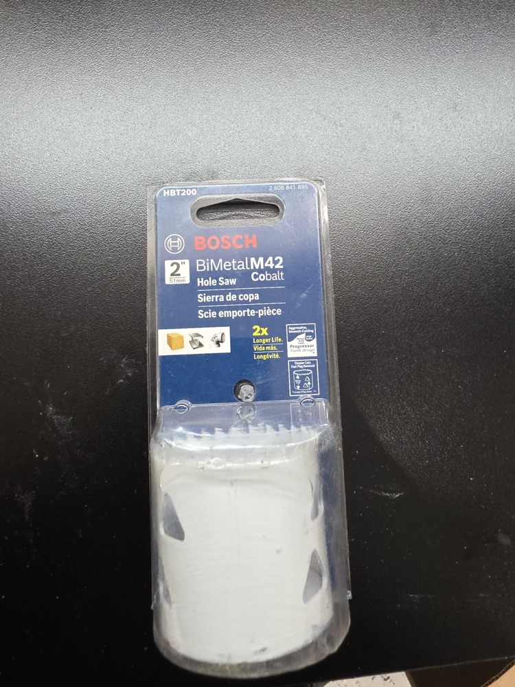 Bosch BiMetal M42 Cobalt Hole Saw 2 in HBT200