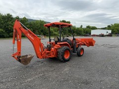 KUBOTA L39 LOADER BACKHOE – 4X4 – 12 SPD GLIDESHIFT – COUPLER – AUTO LEVEL