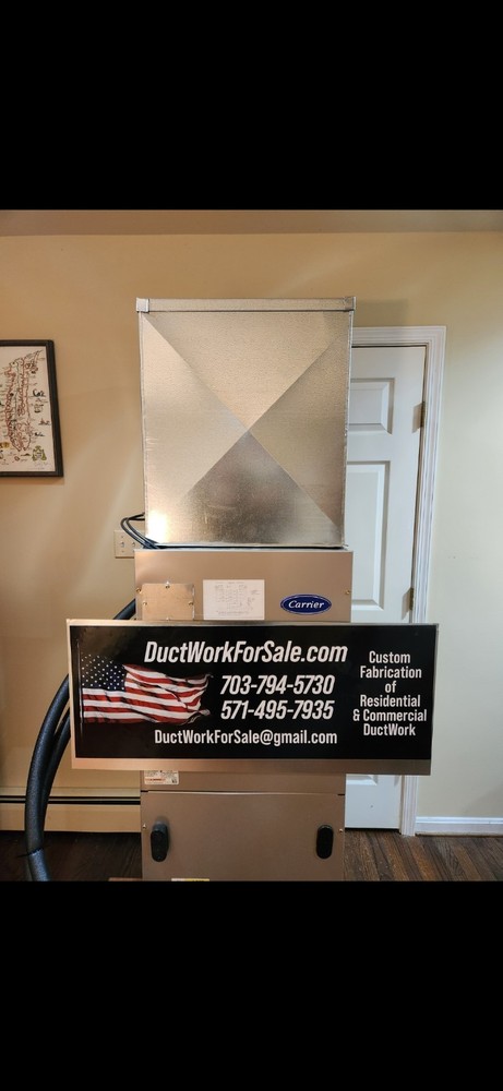 SUPPLY AIR DUCT PLENUM 16.5″ X 24″ X 35″ Long With 1/2 Flange 26 GAUGE Metal