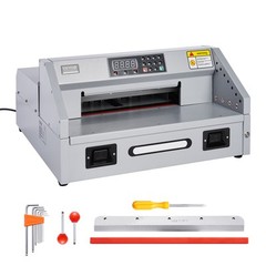 VEVOR Electric Paper Cutter 300W Guillotine Trimmer Cutter Machine with Casters