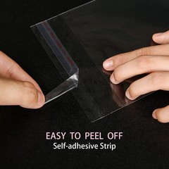 6”x9” OPP Bag Poly Bags Transparent Plastic Bags Self Adhesive Seal Resealable