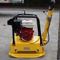 Reversible Plate Compactor Rammer Dirt Soil Asphalt Tamper W/9HP HONDA GX Engine